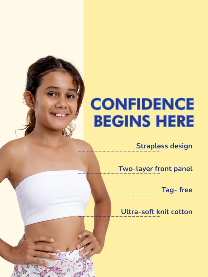 Girls Tube Bra - Pack of 2