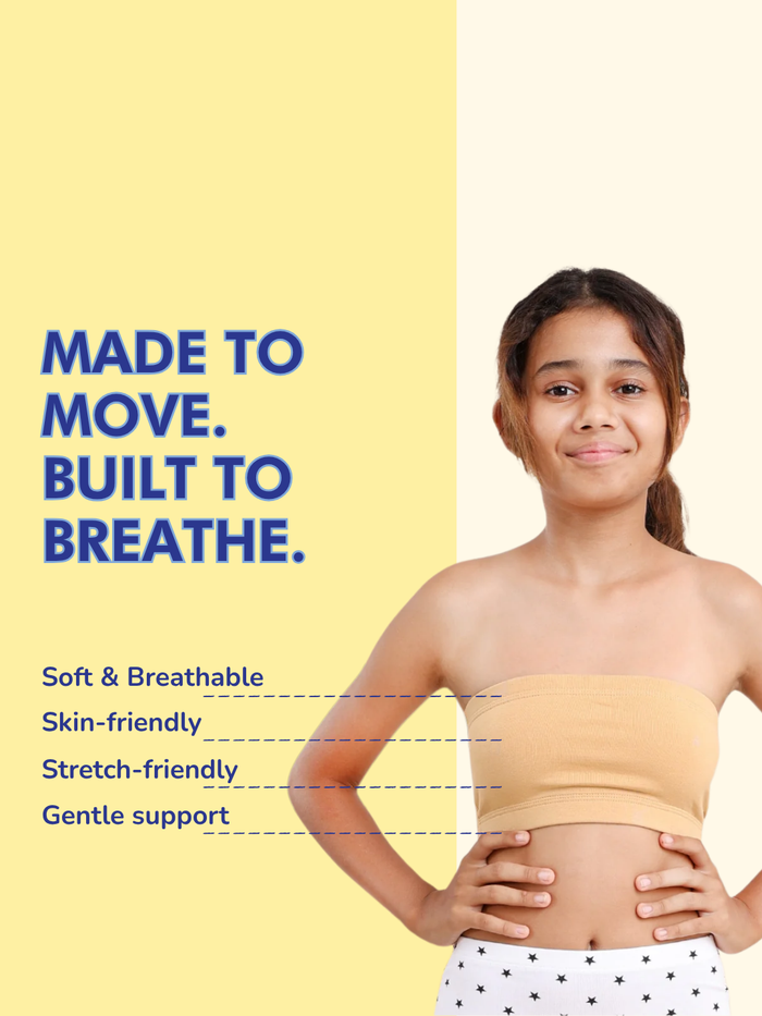 Girls Tube Bra - Pack of 2