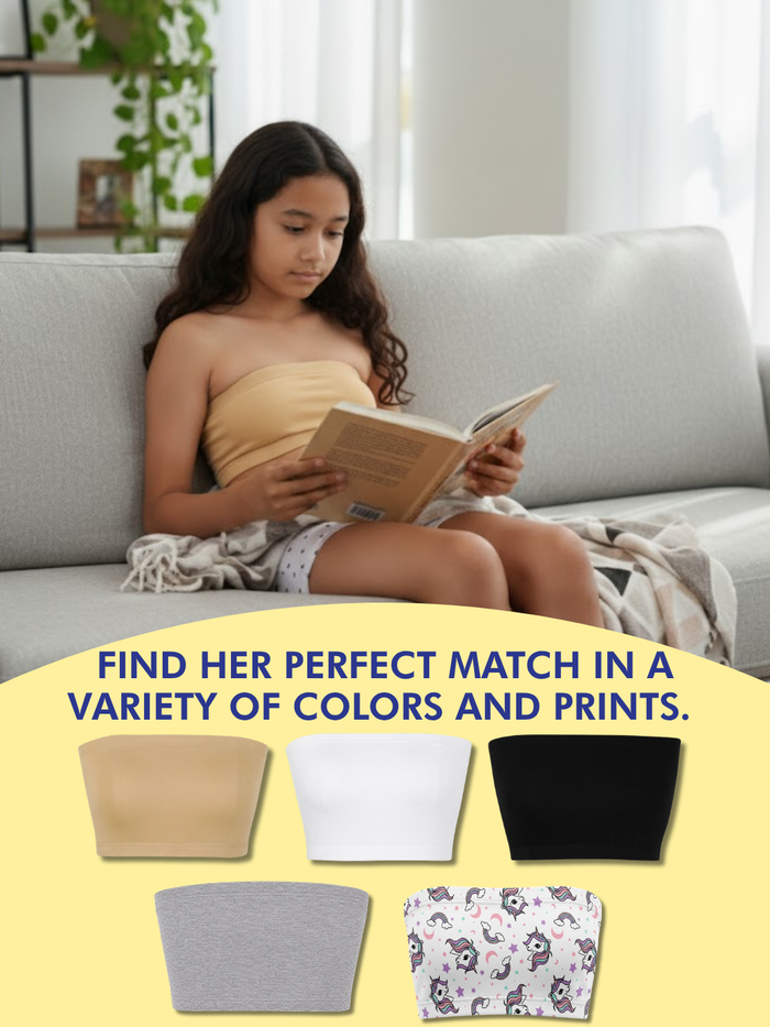 Girls Tube Bra - Pack of 2