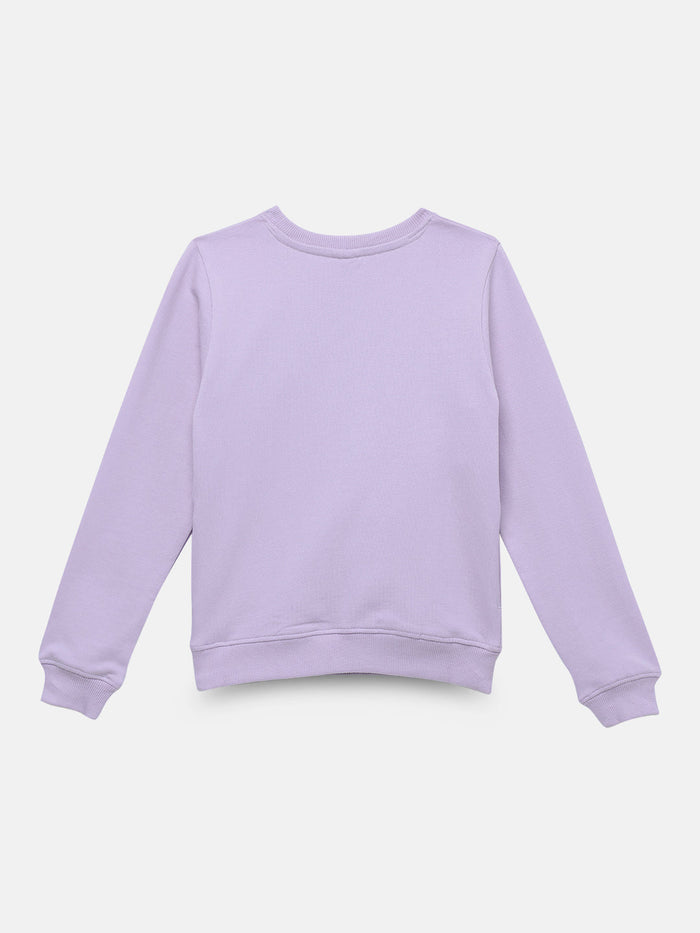 Girls Unicorn Crewneck Sweatshirt