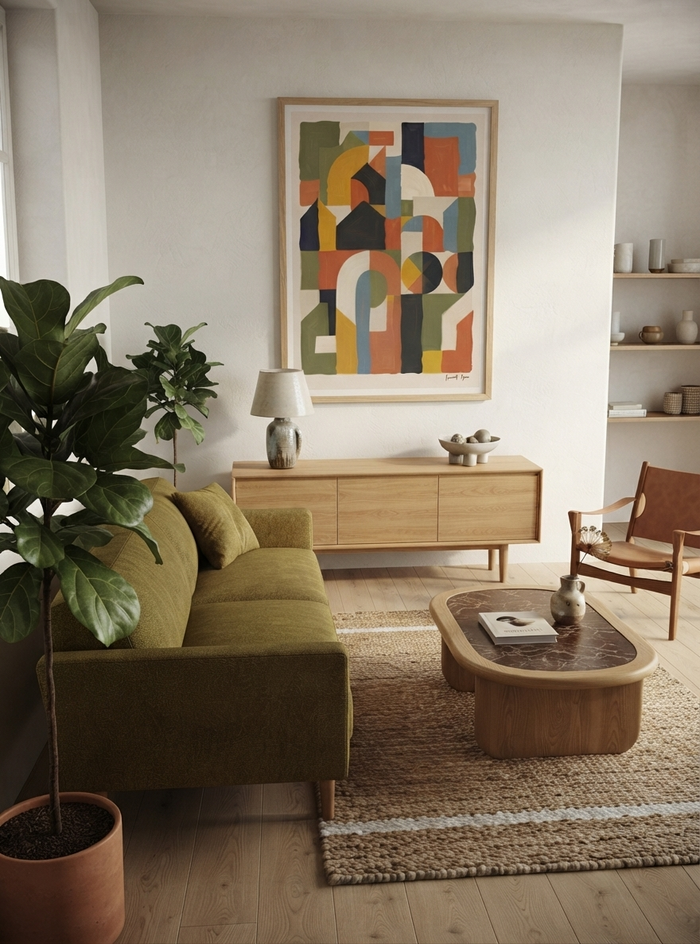Habitat No.3 | Abstract Geometric Print