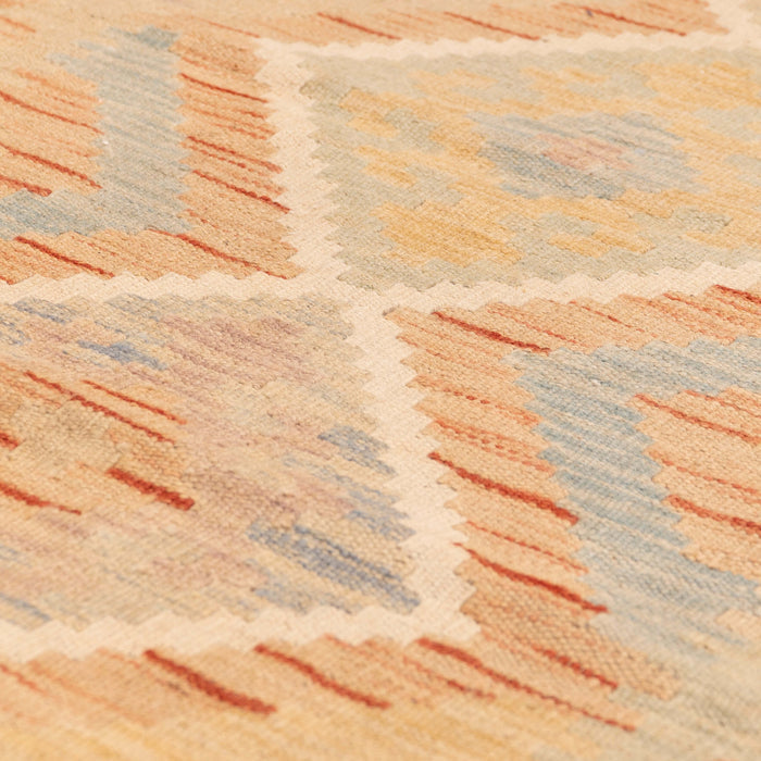 Handmade washed Afghan Kilim - 309651