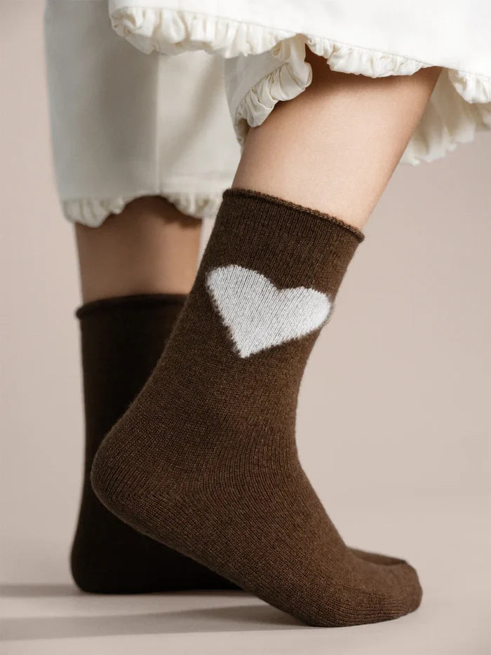 Hansel from Basel - Love Cashmere Crew Sock