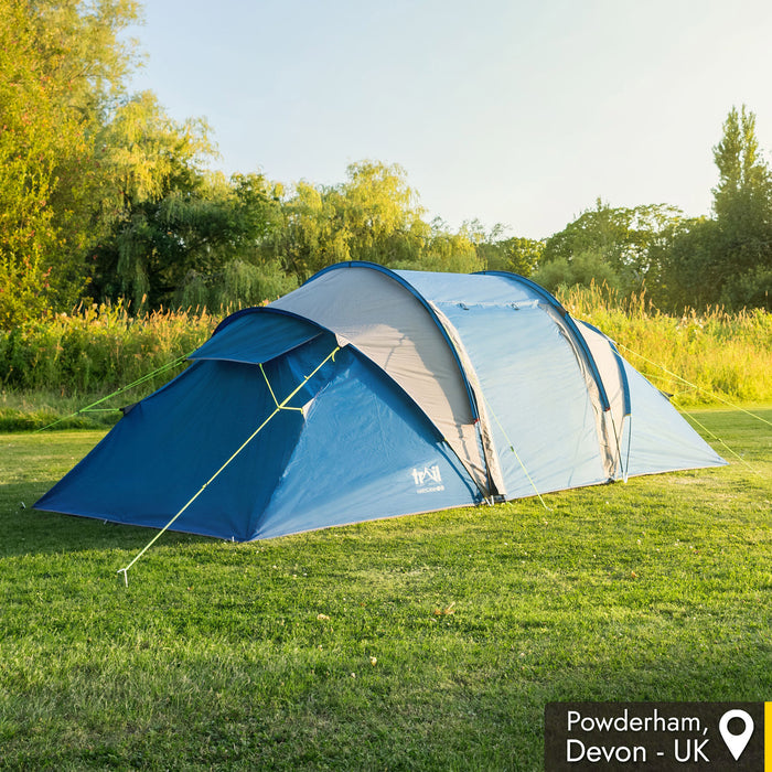 Hartland 4 Man 2 Room Tent – Waterproof 3000mm