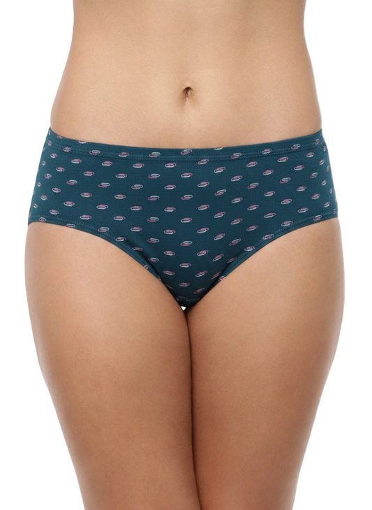 High Rise Plus Size Cotton Hipster Panties– Pack of 3