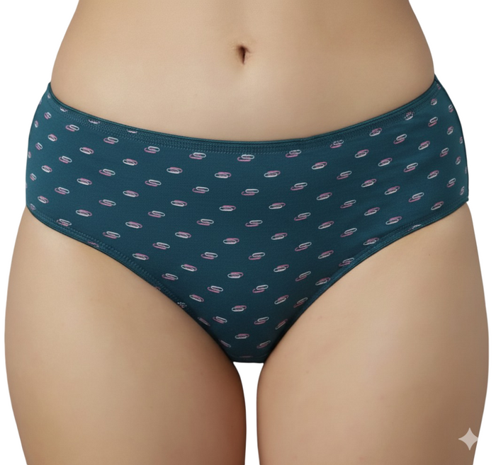 High Rise Plus Size Cotton Hipster Panties– Pack of 3
