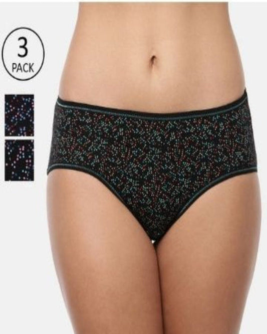 High Rise Plus Size Hipster Panties – Pack of 3