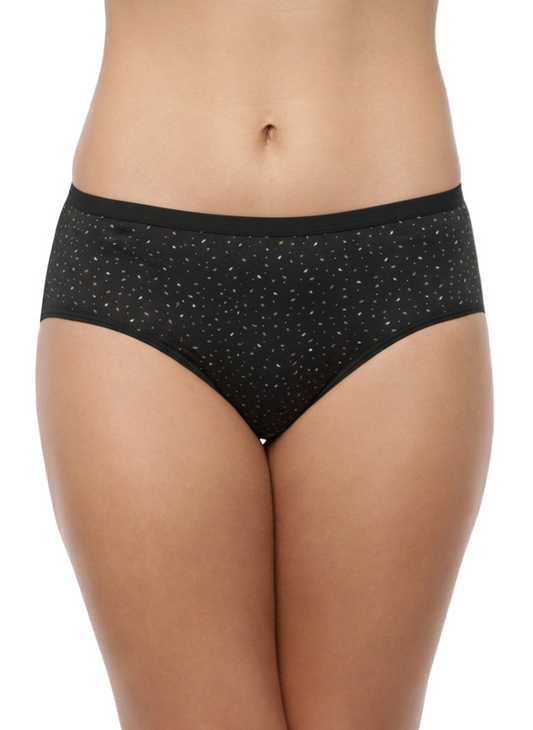 High Rise Plus Size Hipster Panties  Pack of 3