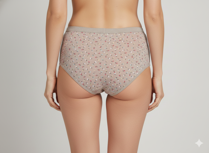 High Rise Plus Size Hipster Panty (Pack of 3)