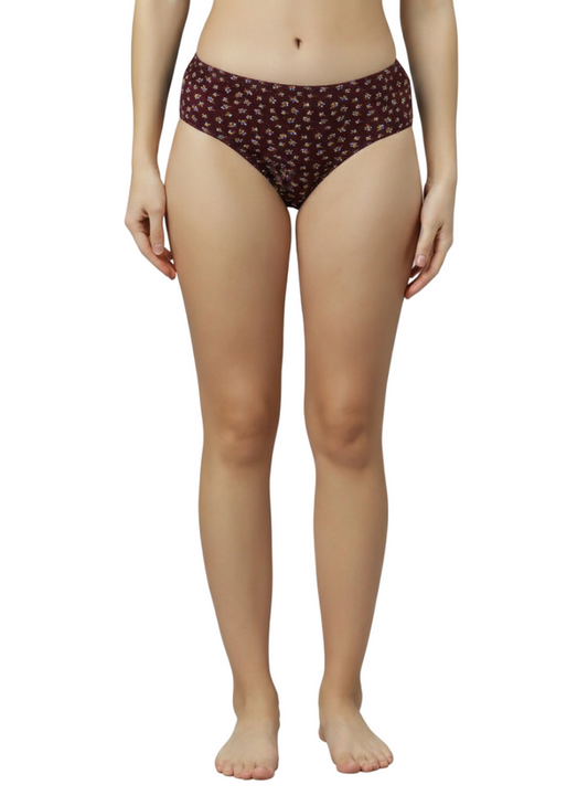 Highrise Plus Size Cotton Hipster Panties– Pack of 3