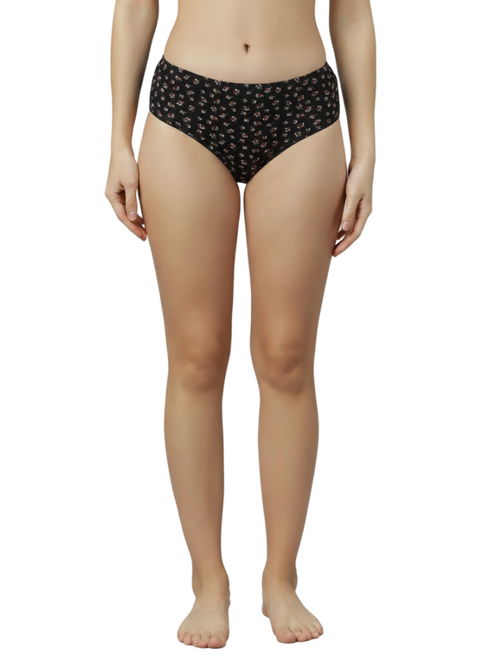 Highrise Plus Size Cotton Hipster Panties– Pack of 3