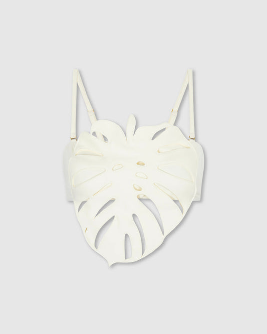 HOJA ROTA BIKINI TOP