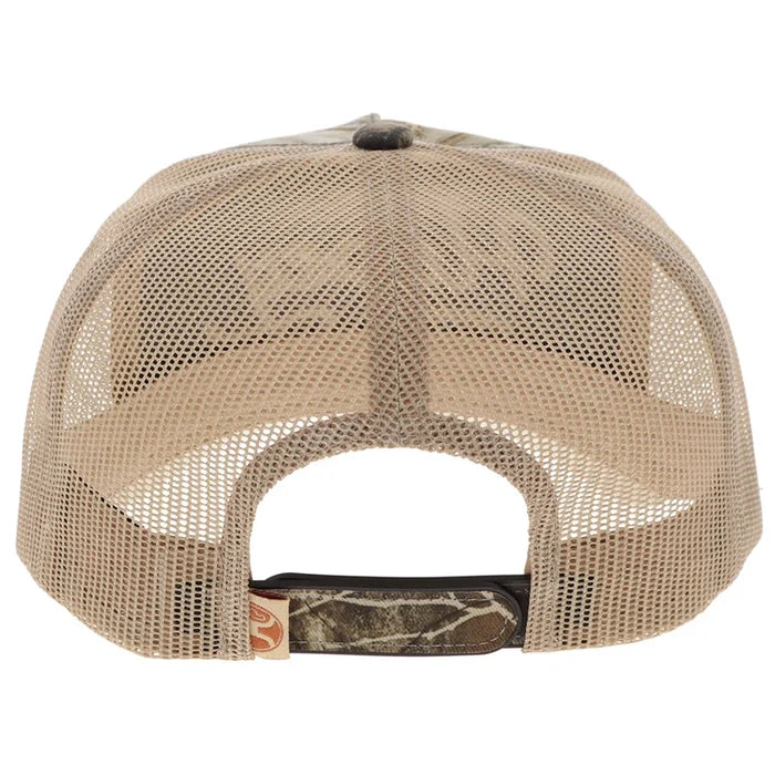 Hooey OG Tan RealTree Camo Snap Back Trucker Ball Cap 2506T-CATN