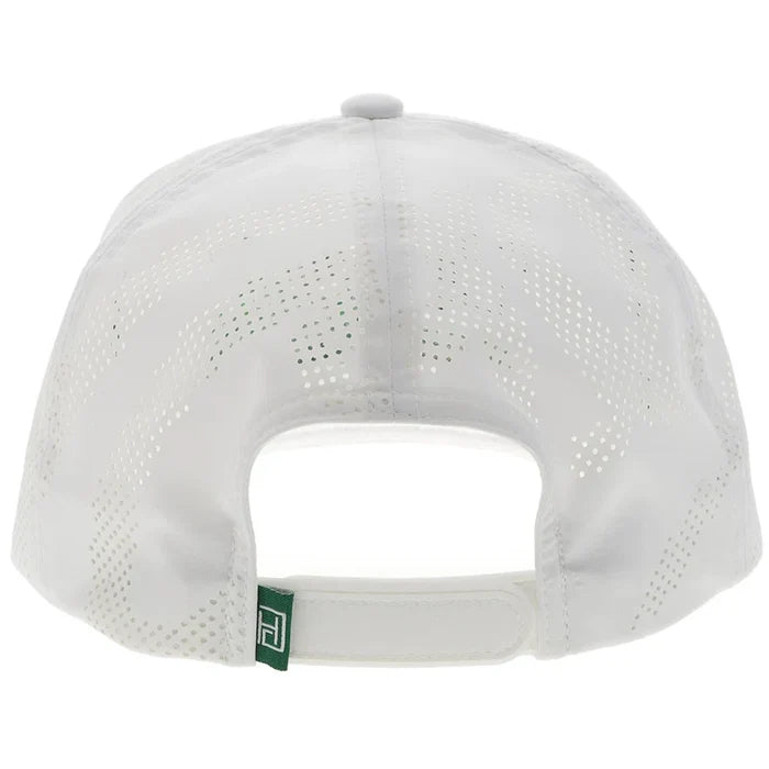 Hooey White 'Hooey Hills' Golf Course Landscape Snapback Hat 2517T-WH