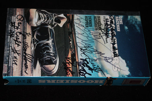 Hoosiers VHS Video Autographd 1954 Milan High School Basketball Team - Vintage Indy Sports