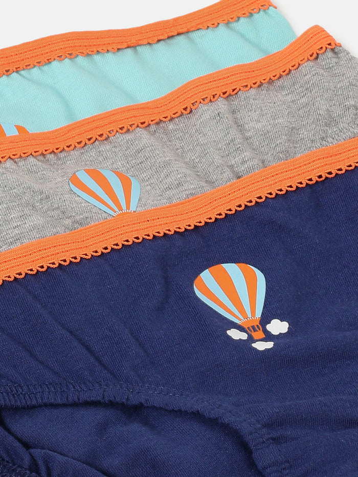 Balloon Printed Brief Combo