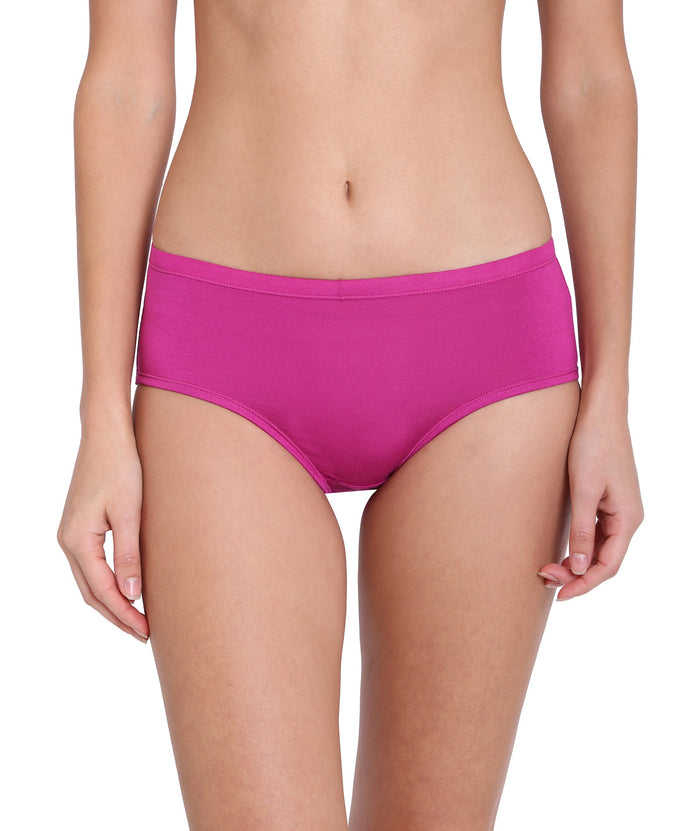 I TOUCH 05 Cotton Elastane Hipster Panties (Pack of 3)