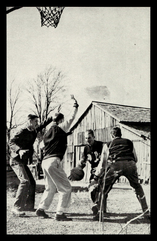 Indiana Basketball Hall of Fame Milan Postcard