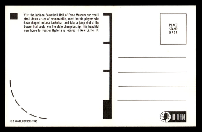 Indiana Basketball Hall of Fame Postcard