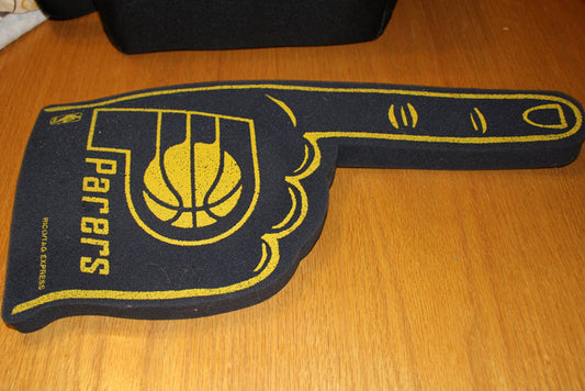 Indiana Pacers #1 Fan Foam Finger - Vintage Indy Sports