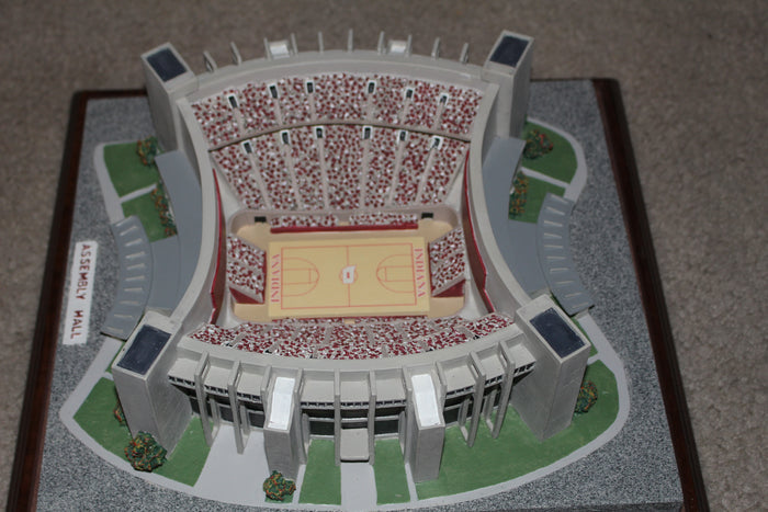 Indiana University Assembly Hall Sports Collectors Guild Replica Model Signed by Sculptor