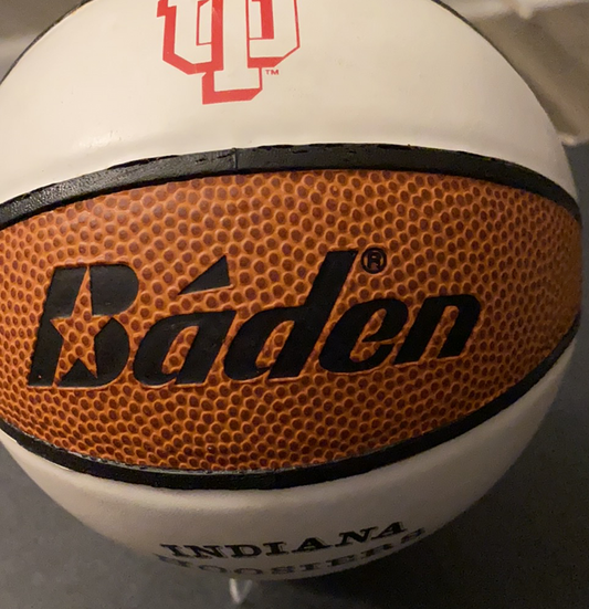 Indiana University Logo Mini Basketball for autographs - Vintage Indy Sports