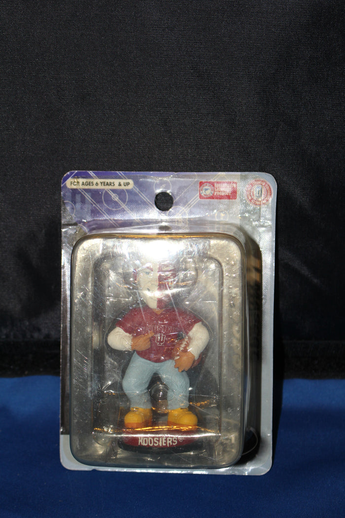 Indiana University Mascot Mini Bobblehead New - Vintage Indy Sports