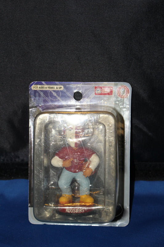 Indiana University Mascot Mini Bobblehead New - Vintage Indy Sports