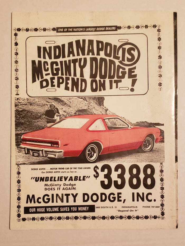Indiana University vs. DePaul basketball program December 17, 1976