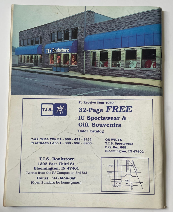 Indiana University vs  Purdue basketball program 1990