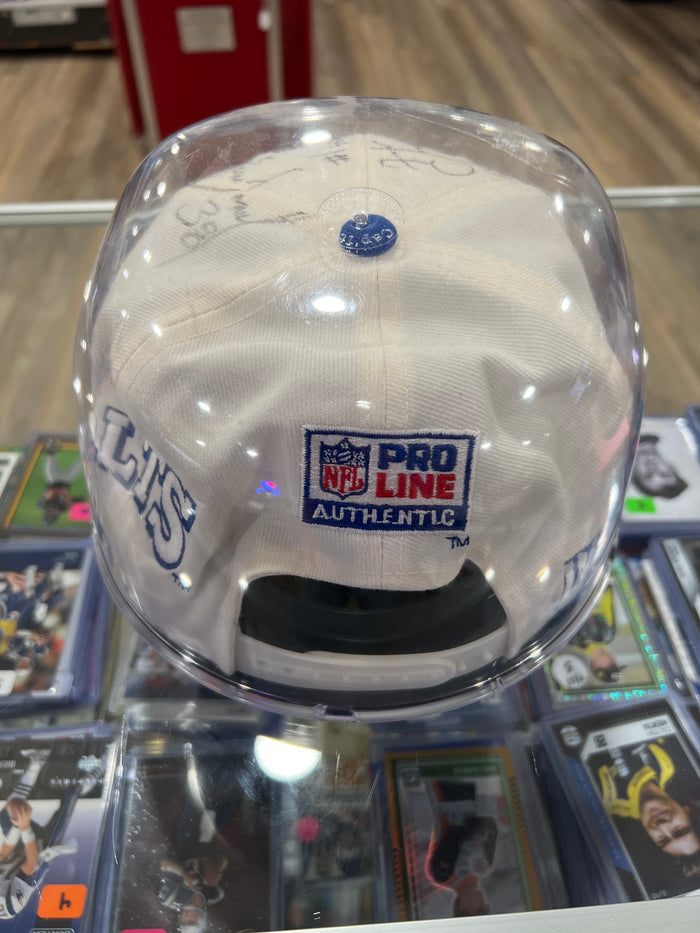 Indianapolis Colts Proline Authentic Autographed Hat Cap Jim Harbaugh
