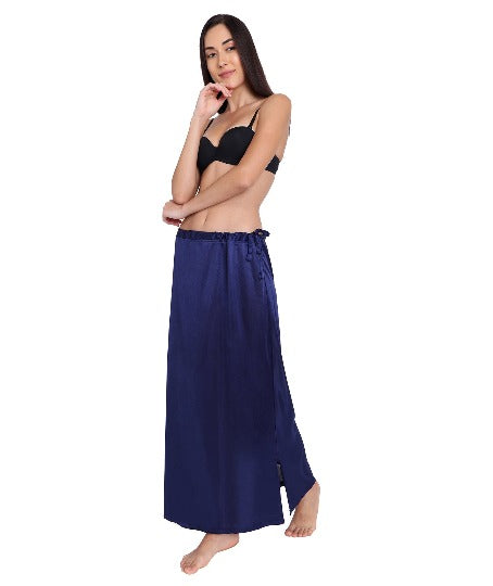 Ivena Solid Satin Petticoat