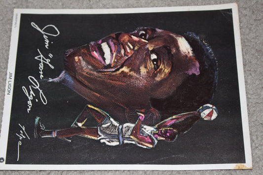 Jim "Goose" Ligon Kentucky Colonels ABA Volpe Print