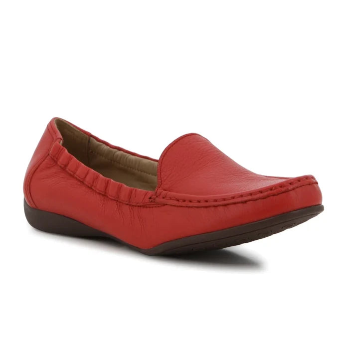 Joaninha Loafers Leather Red