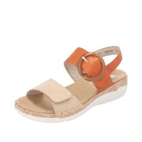Jocelyn 53 - Tan/Pumpkin