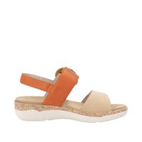 Jocelyn 53 - Tan/Pumpkin