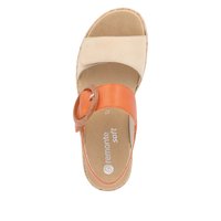 Jocelyn 53 - Tan/Pumpkin