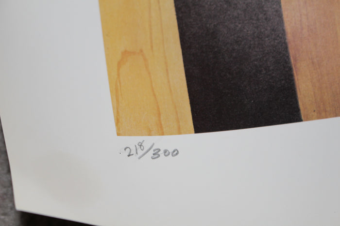 John Wooden Autographed Limited Edition Lithograph