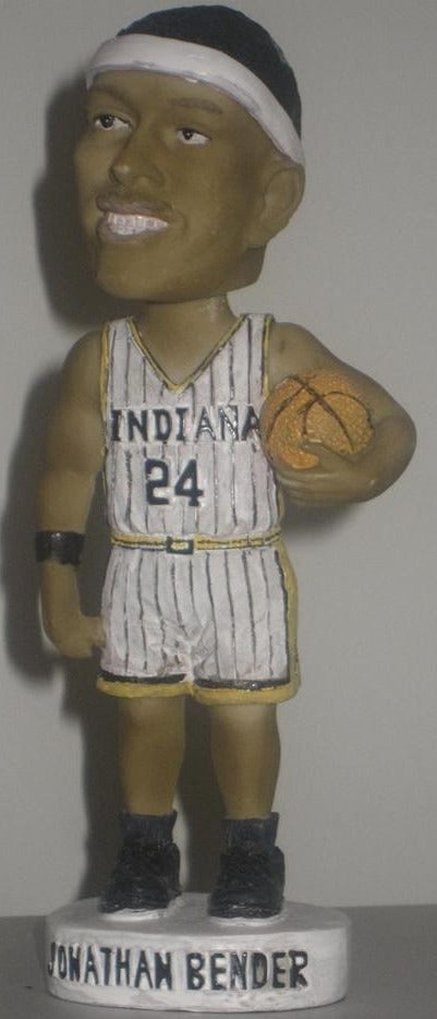 Jonathan Bender Bobblehead, 2002 Indiana Pacers SGA - Vintage Indy Sports