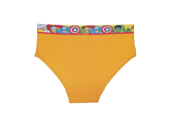 JR 530 Kids Printed Cotton Briefs | Soft & Comfortable Innerwear for Boys | Multicolor Pack 6