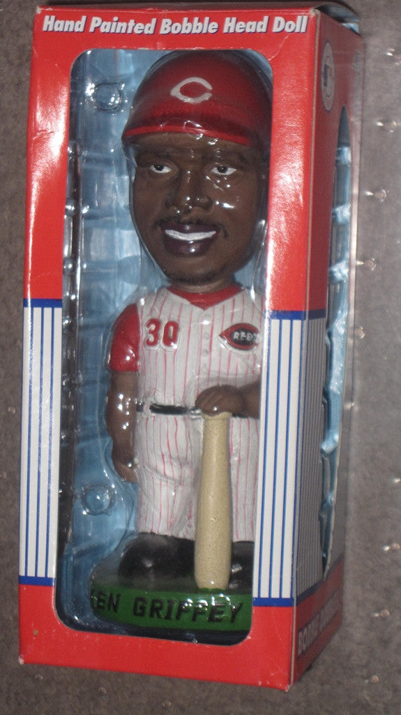 KEN GRIFFEY JR. HAND PAINTED BOBBLE HEAD DOLL - Vintage Indy Sports
