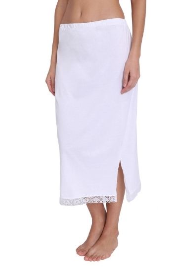 Khushboo Solid Midi Slip| Innerwear Skirt| Bottom Slip