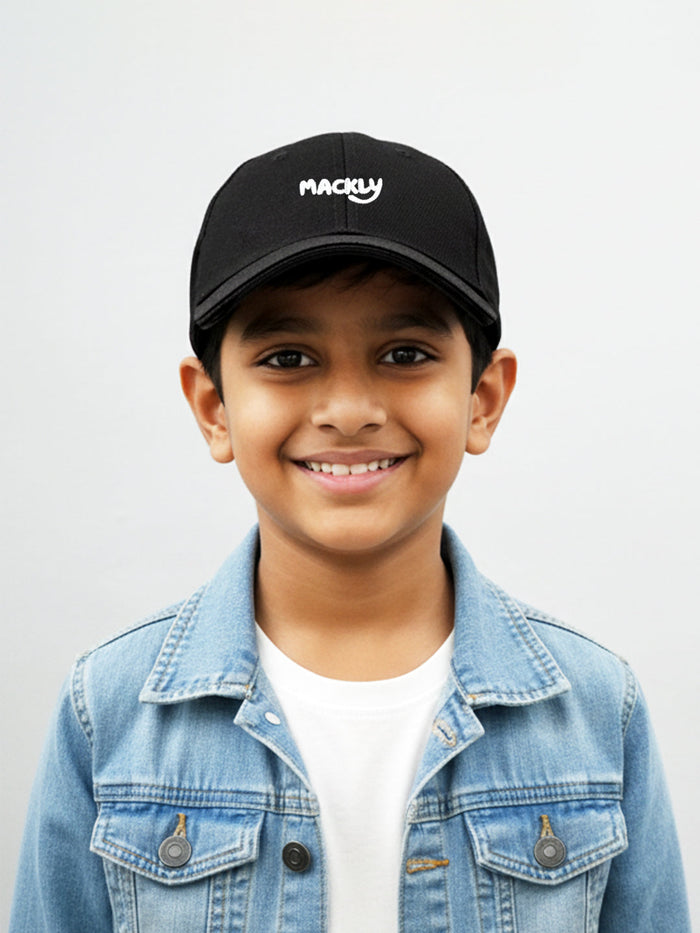 Kids Unisex Sports Cap | 100% Cotton, Adjustable & Breathable