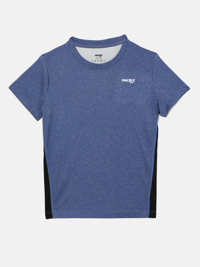 KIDS UNISEX SPORTS T-SHIRT – NAVY BLUE