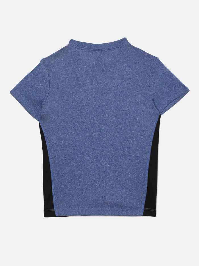 KIDS UNISEX SPORTS T-SHIRT – NAVY BLUE