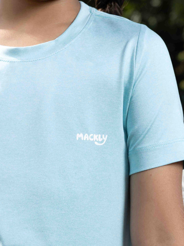 KIDS UNISEX SPORTS T-SHIRT – SEA GREEN