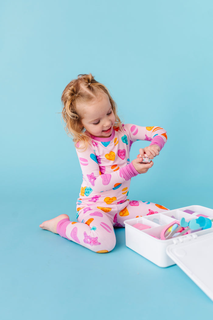 Kiki+Lulu x Young Wild Friedman Macaroon Pajamas
