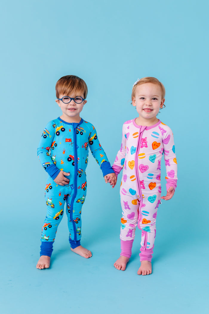 Kiki+Lulu x Young Wild Friedman Monster Truck Convertible Footies