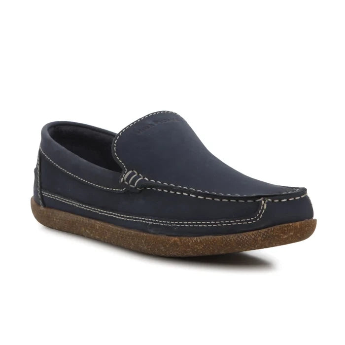 Kingfisher Slip on Navy Nubuck