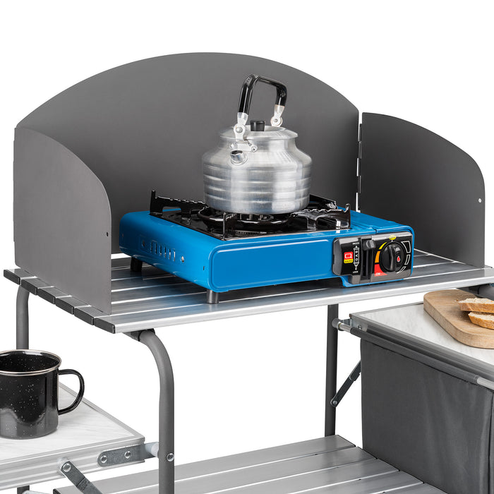 Kitchen Stand With Windshield